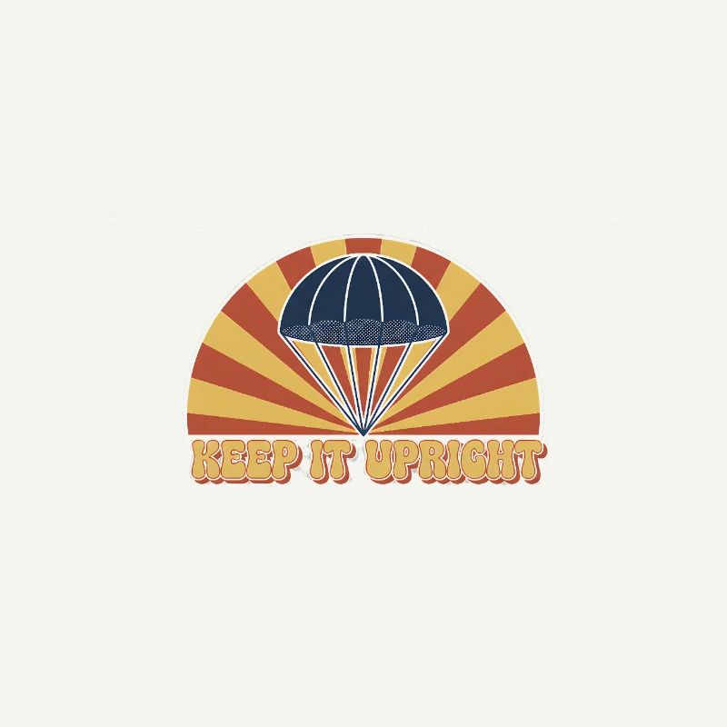 Reste debout parachute Sunburst