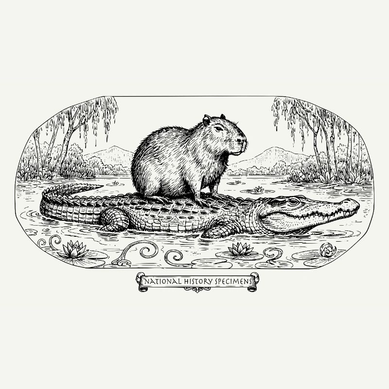 Croco et Capybara