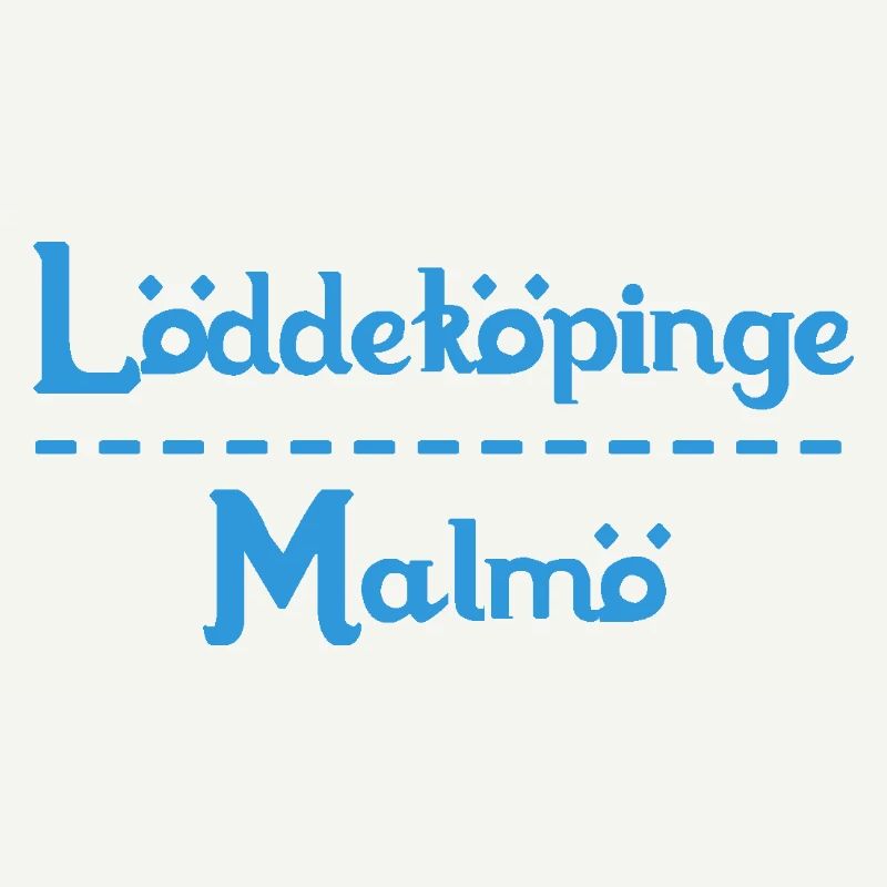 Löddeköpinge – Malmö Sky Blue Design