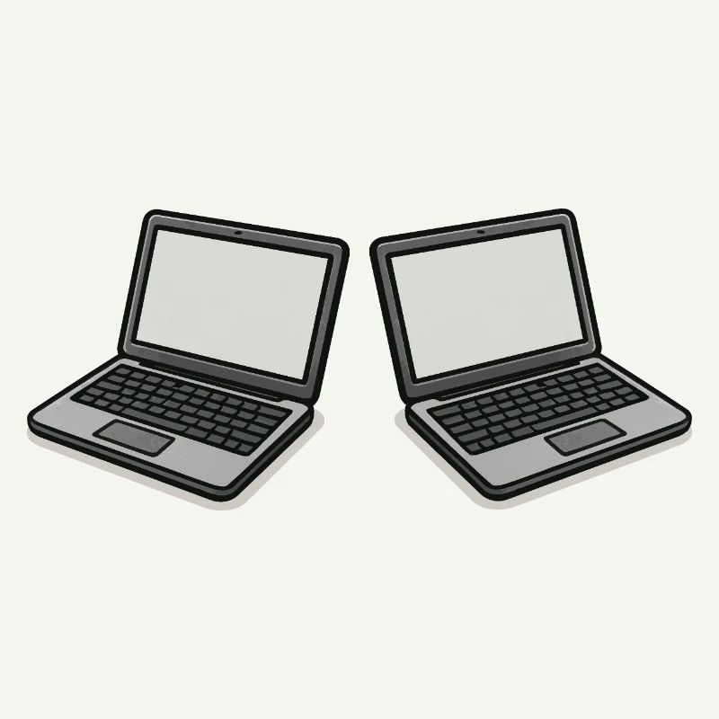 Ordinateur portable double