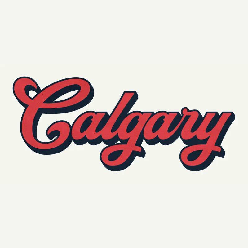 Calgary Lettering Canada – Typographie rétro