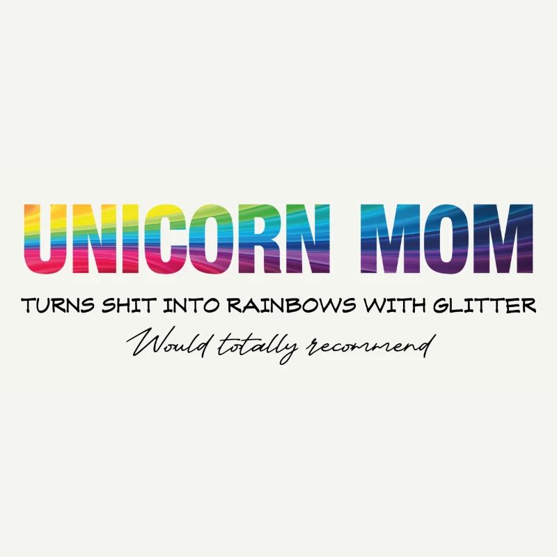 Licorne Maman Foncée