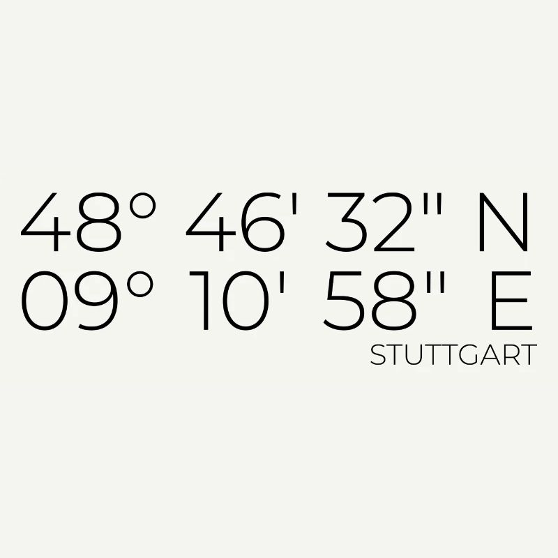 coordonnées Stuttgart