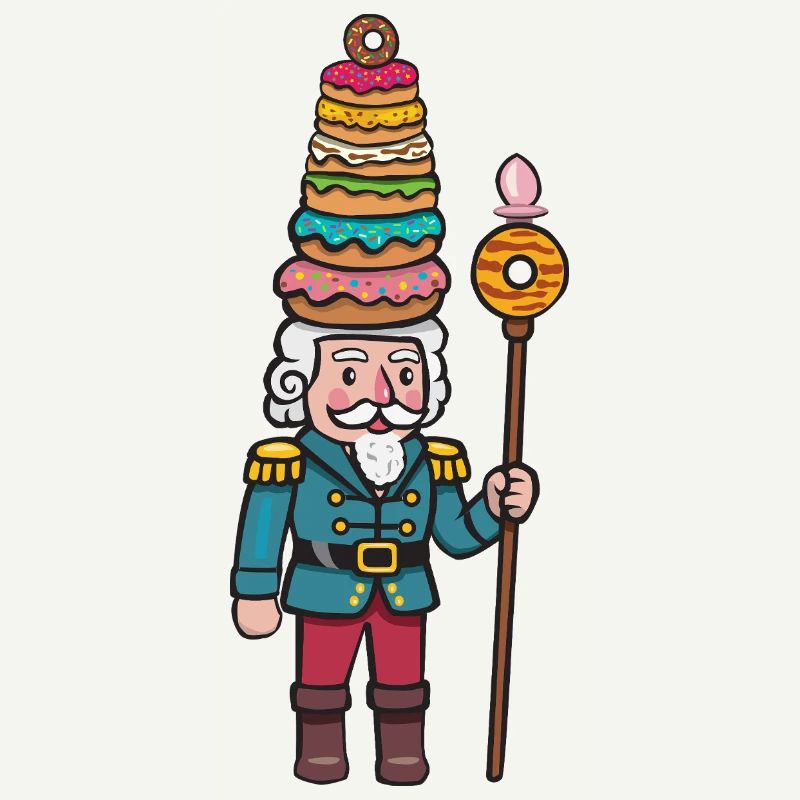 Donut-Cracker Nussknacker
