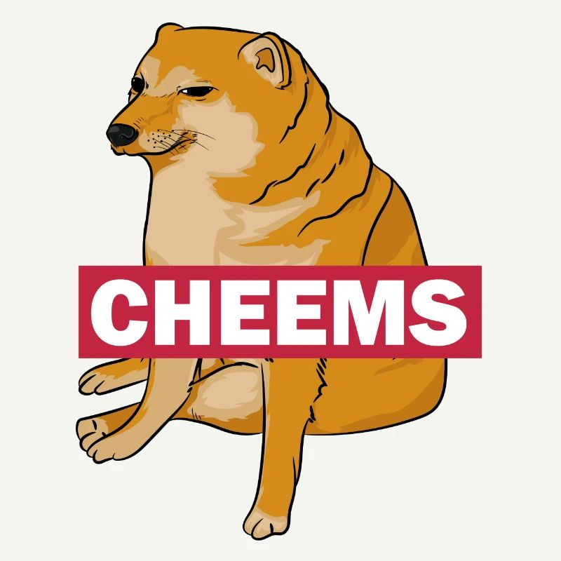 Meme dog Cheems