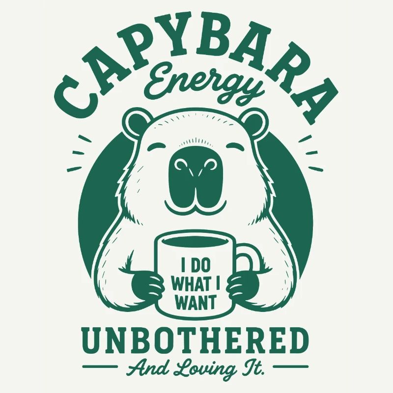 Énergie de Capybara Indifférente