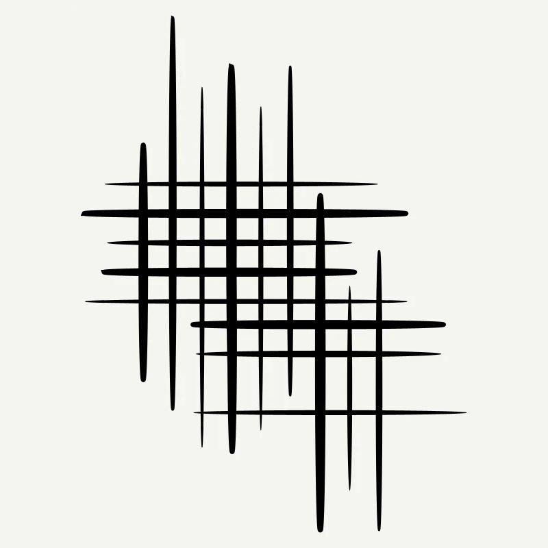Lines grid abstract