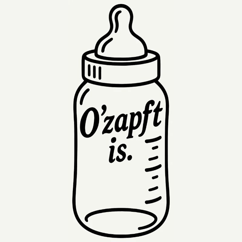 Biberon Boisson d’allaitement O’zapft est
