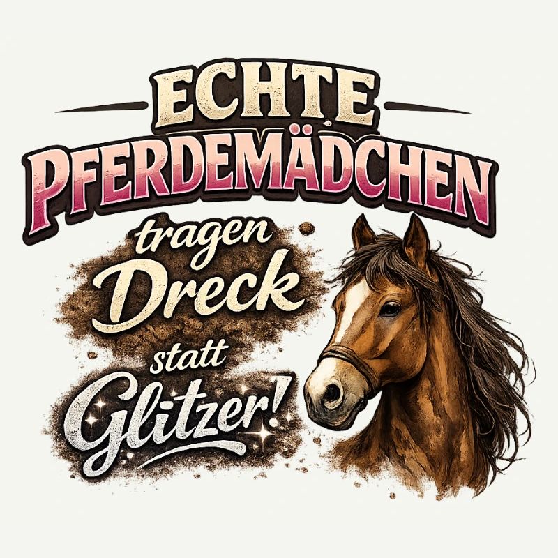 Echte Pferdemädchen: Dreck statt Glitzer