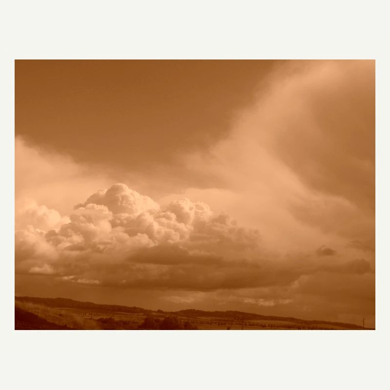 Cloudscape sépia
