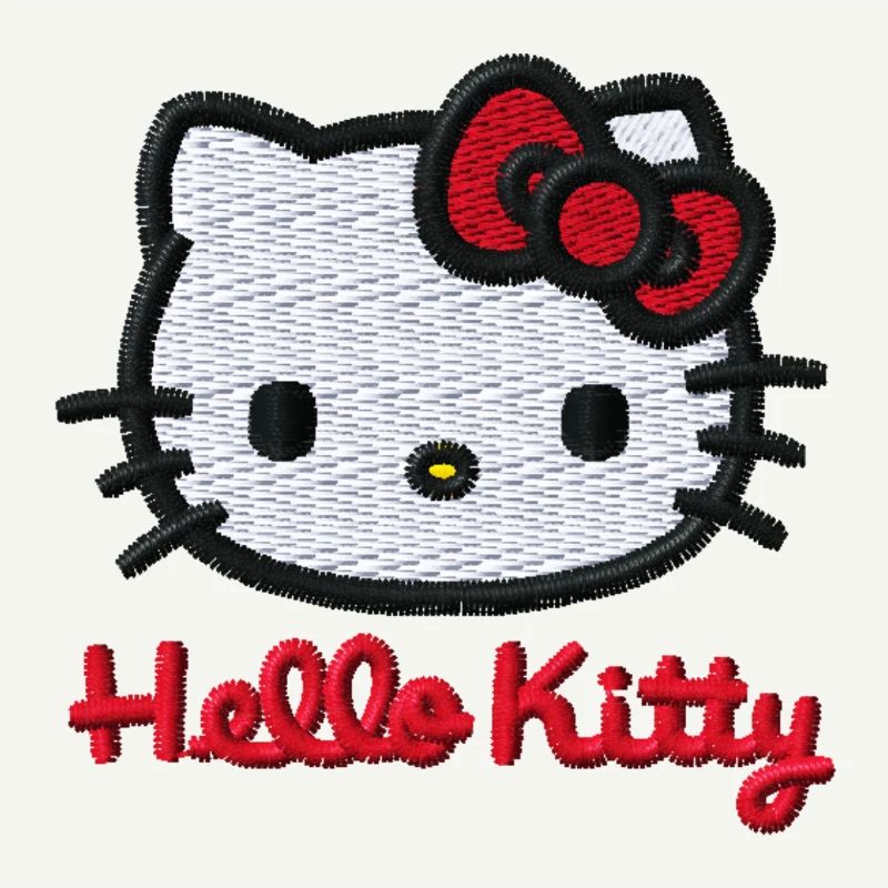 Hello Kitty Stick Portrait