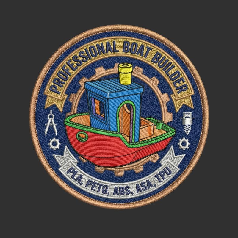Professional Boatbuilder Benchy Patch