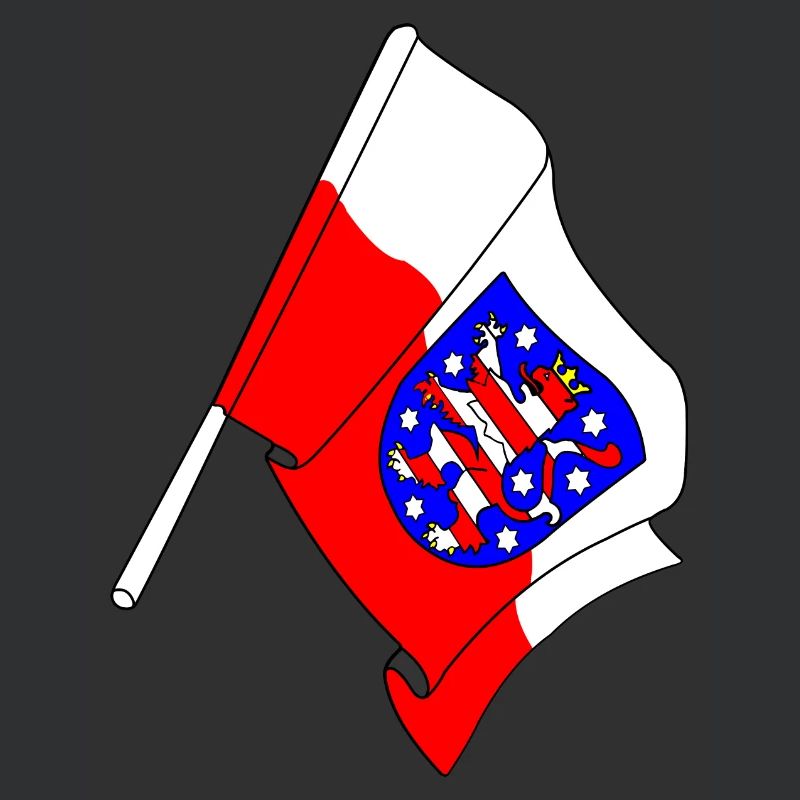 Drapeau de la Thuringe