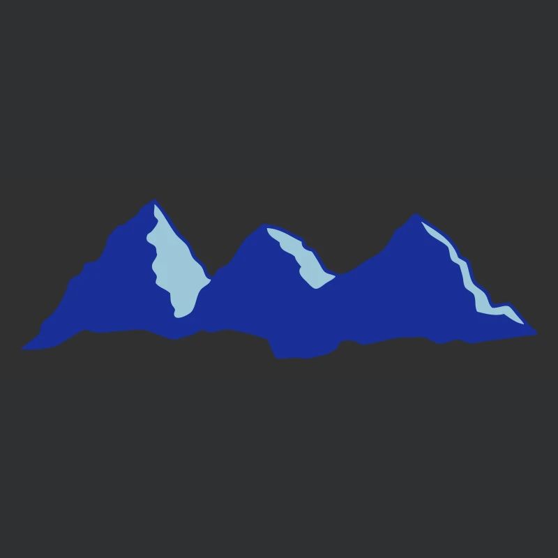 mountain highlander drawing vector