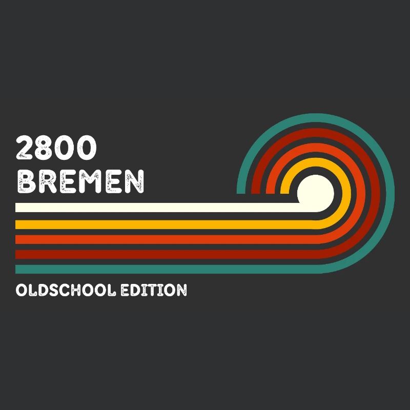 Bremen Retro Shirt 2800 Oldschool Zip Code