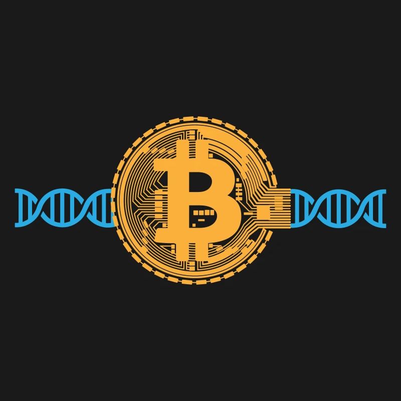 Crypto Bitcoin ADN DNS | Couleurs modifiables