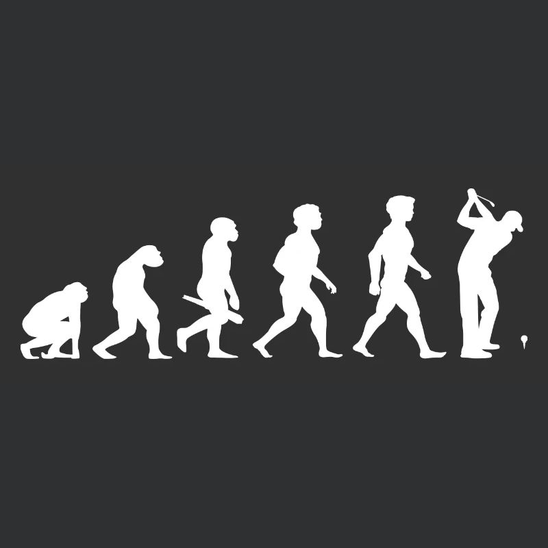 Evolution Golf Golfer Golfspieler Golfplatz