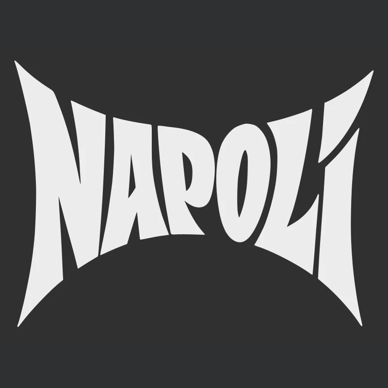 Conception typographique de Naples