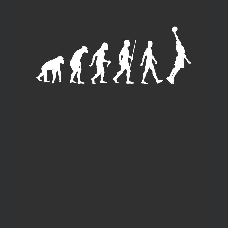 Basketball Evolution Geschenk