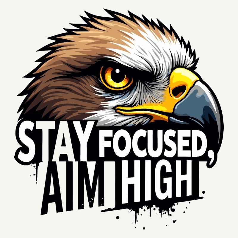 Conception de motivation Eagle Focus