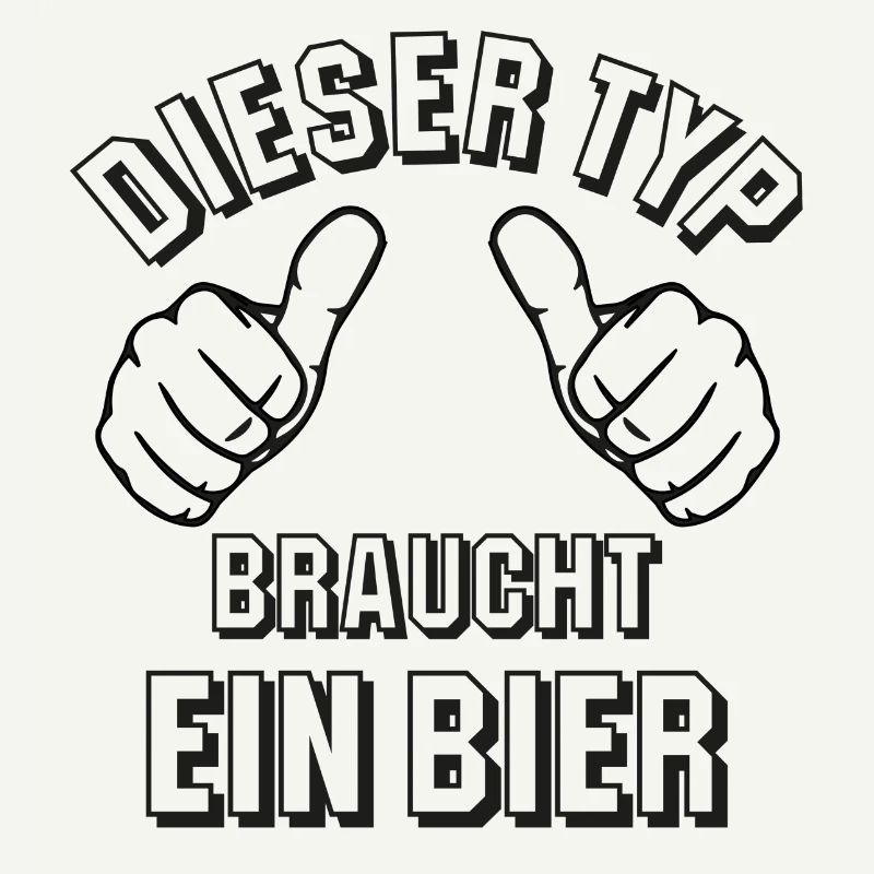 Dieser Typ braucht ein Bier