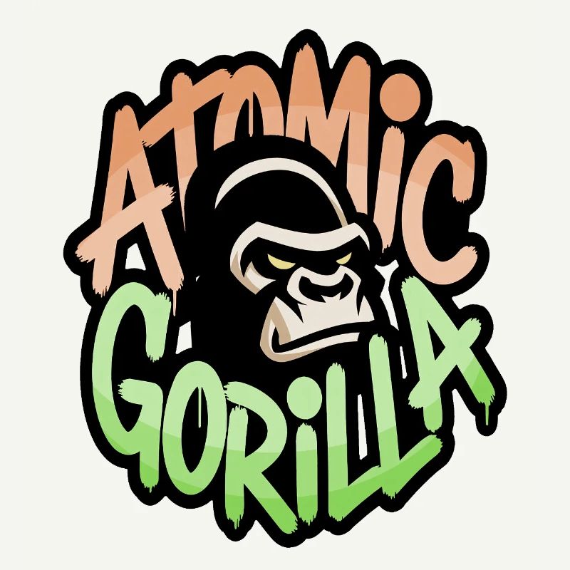 Atom-Gorilla-Graffiti