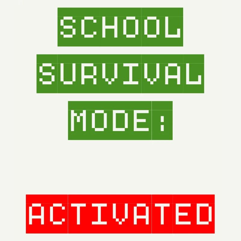 Mode de survie à l’école : Activé