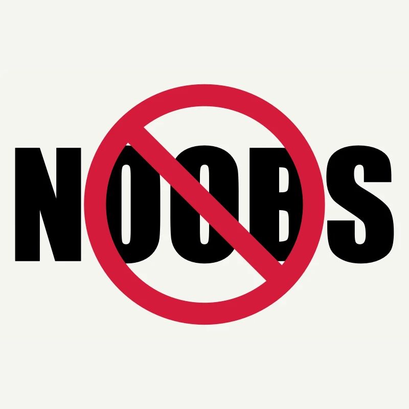 Aucun signe de noobs interdit