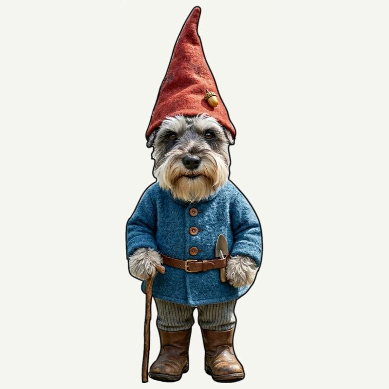 Gartenzwerg Schnauzer Zauber