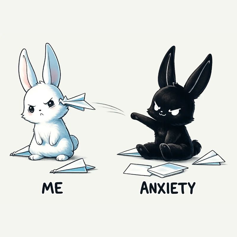 Conception du mème Fear Bunny