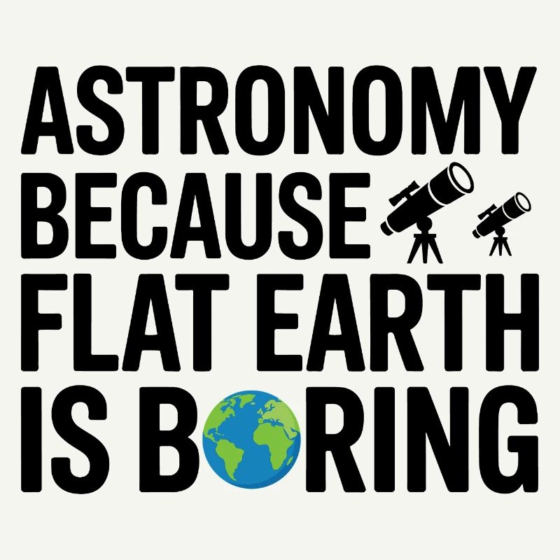 La science plutôt que la conception de la Terre plate