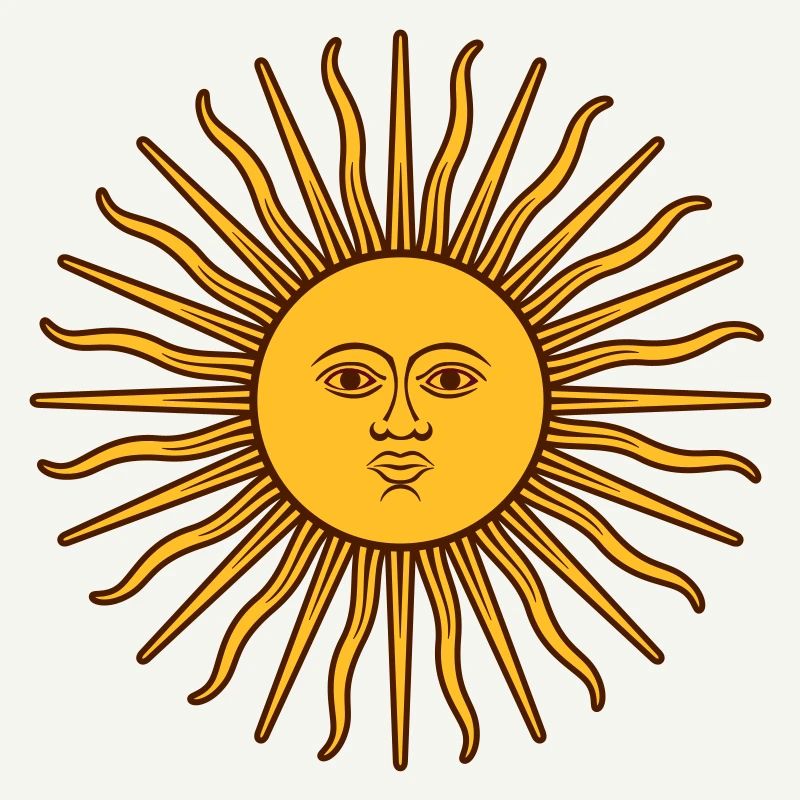 blazing sun