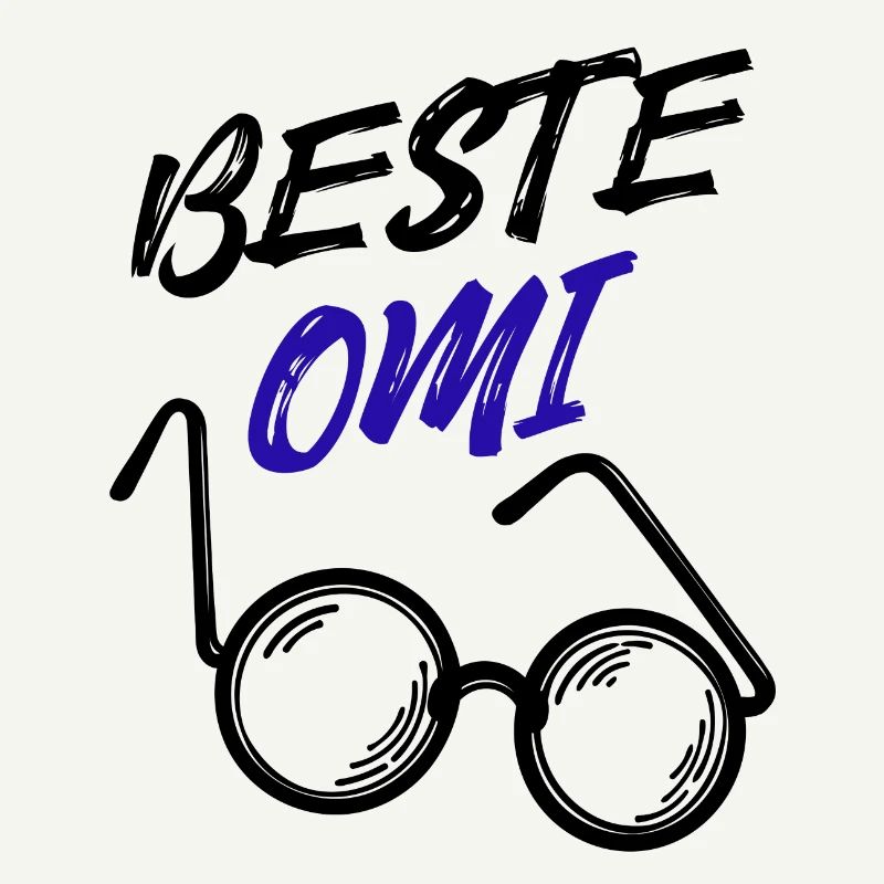 Oma Großmutter Beste Omi Brille Statement