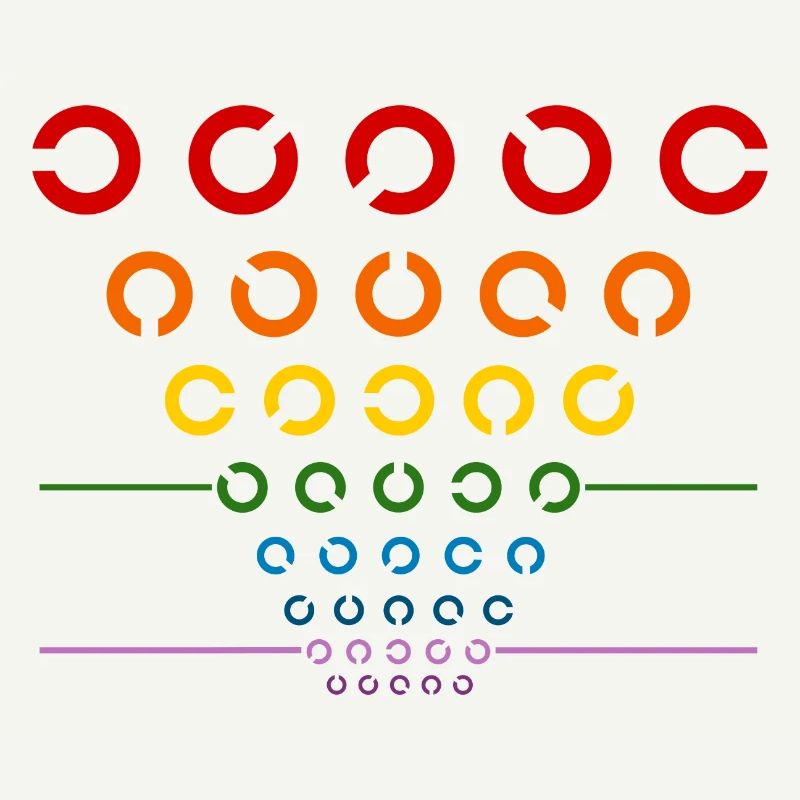 Rainbow Visual Test