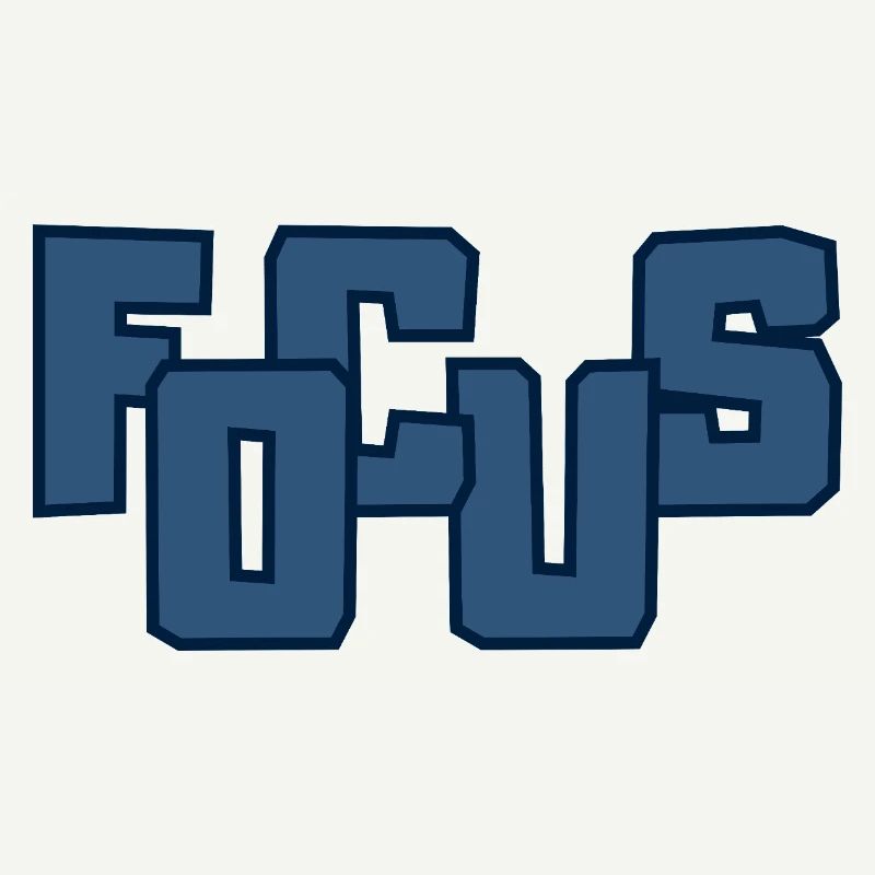 Fools Bold Block-Beschriftung