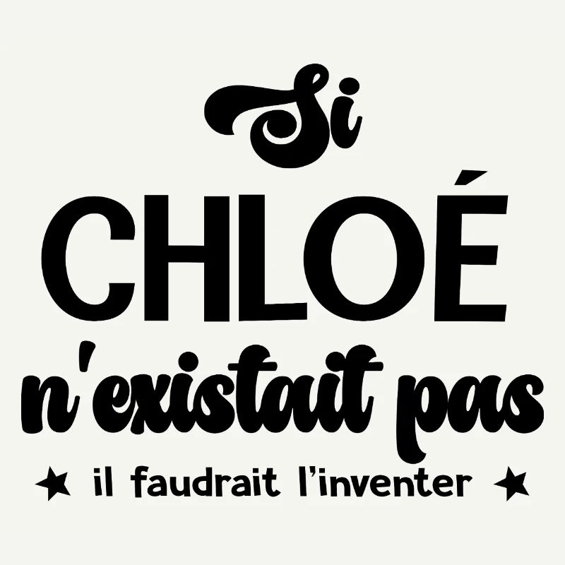 Chloé personalised gift chloé