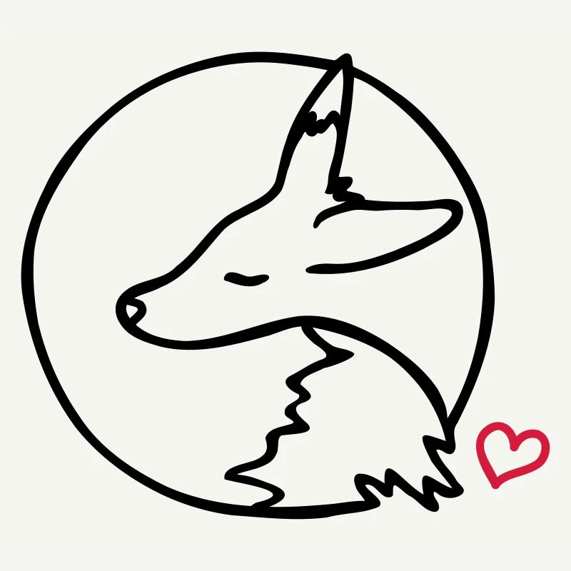 Sleeping fox
