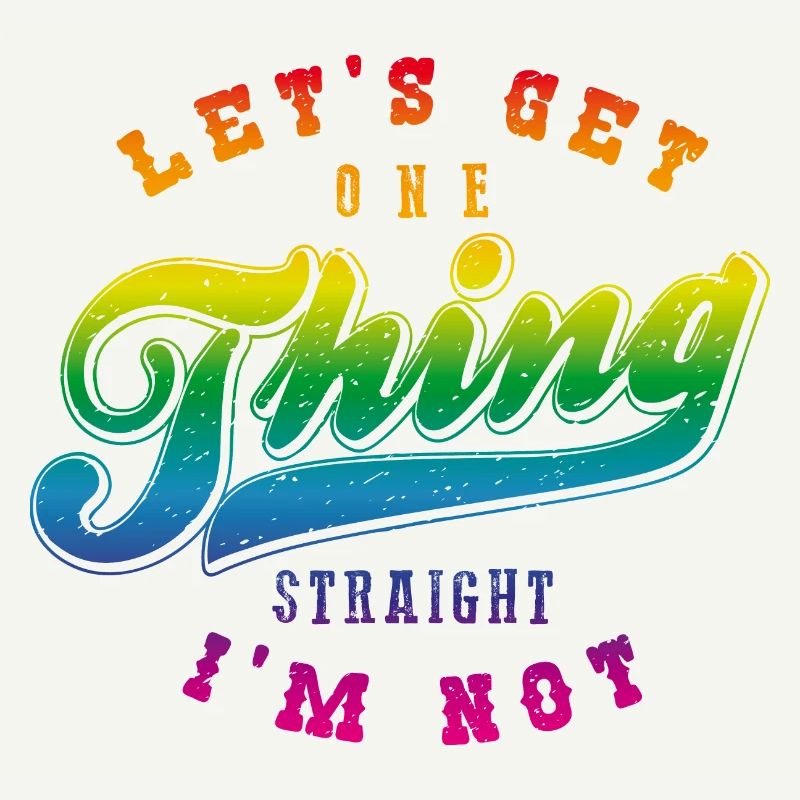 Lass eins klar sein, ich bin nicht gerade