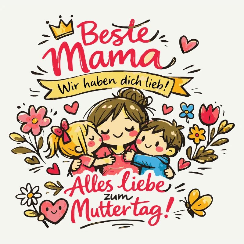  Mama Alles Liebe Muttertag