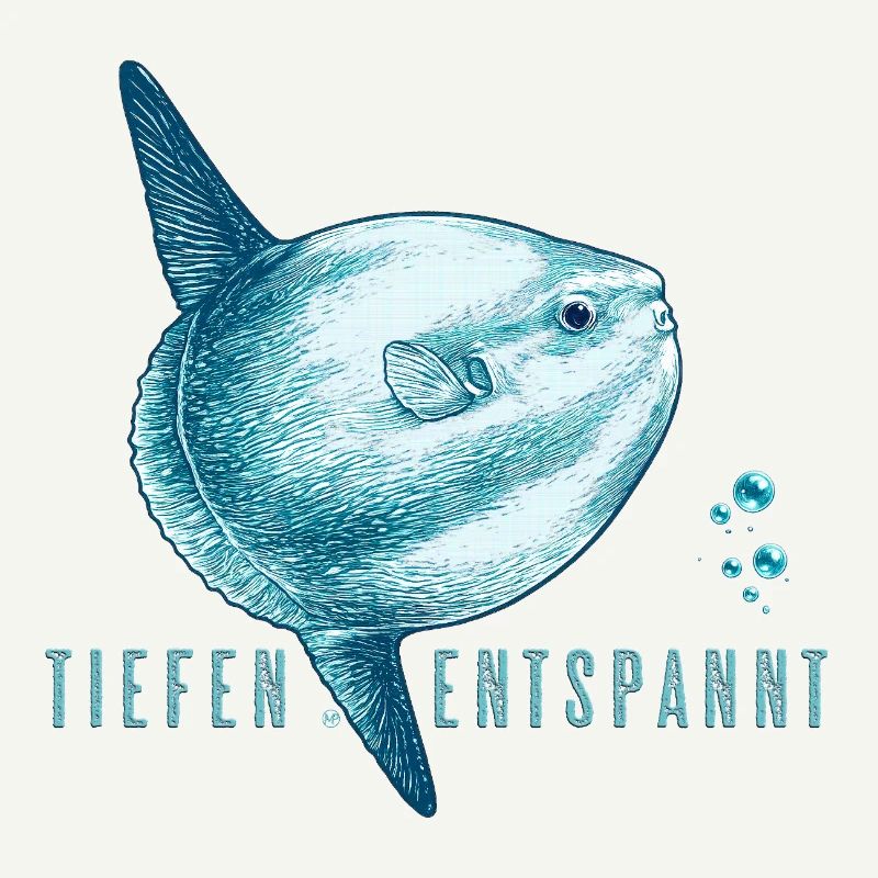 Deeply relaxed – Mola Mola Sunfish