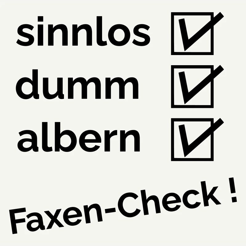 Fax check
