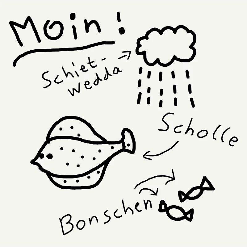 Moin North German Typical Low German