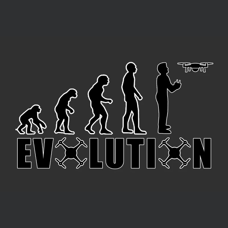 EVOLUTION DROHNE Geschenk Bodenpilot Fliegen