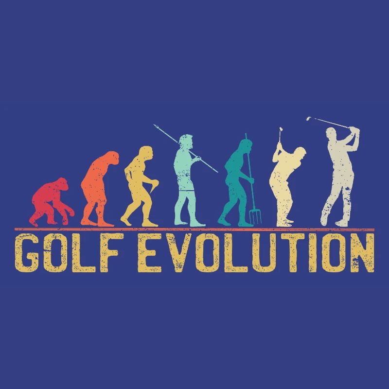 Golf Evolution Silhouette Design