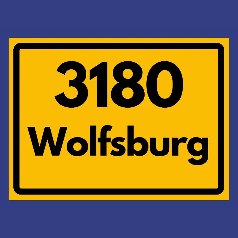 ANCIEN CODE POSTAL RETRO 3180 WOLFSBURG