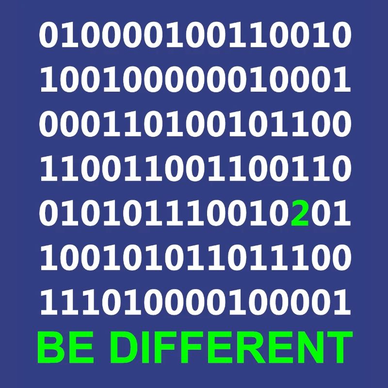 Be Different - Binary - Digital