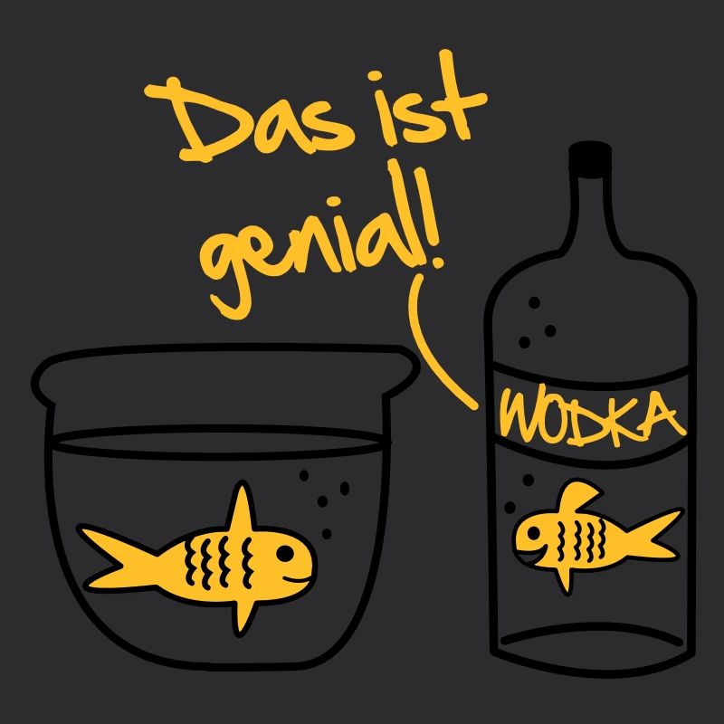 Goldfish vodka Conception