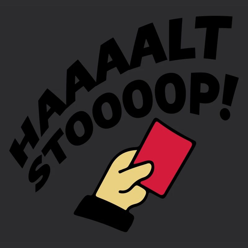 rote karte stop