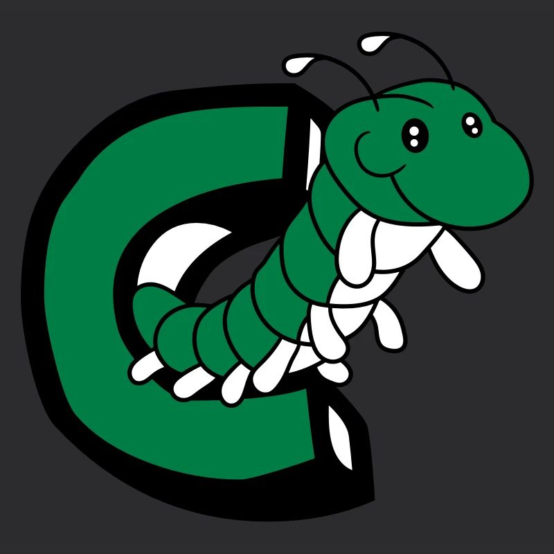 caterpillar caterpillar insect centipede letter C