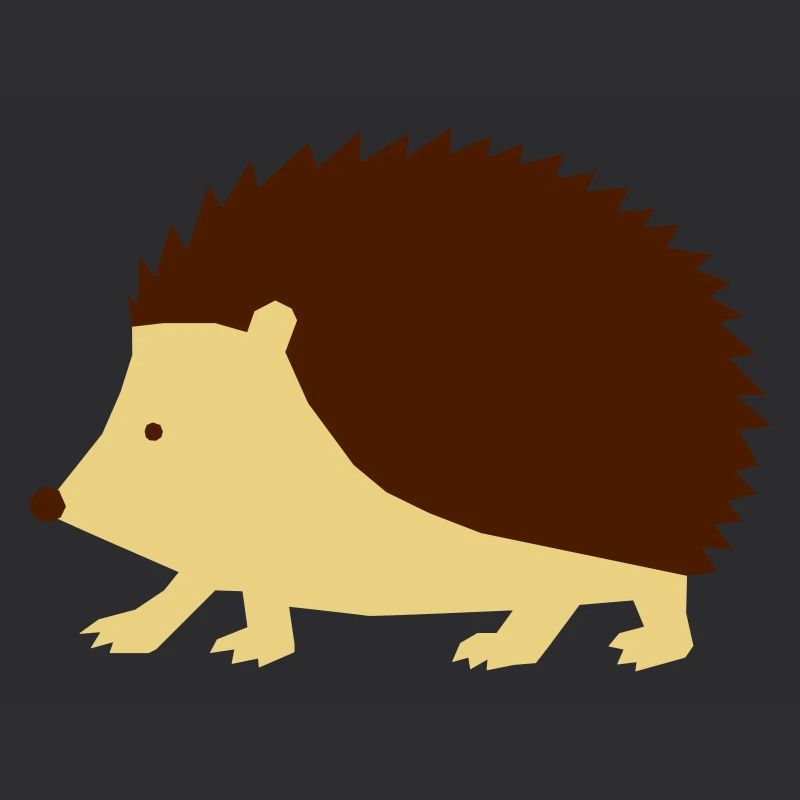 Igel - zackig